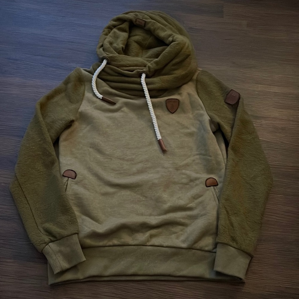 Wanakome Cowl Neck Hoodie